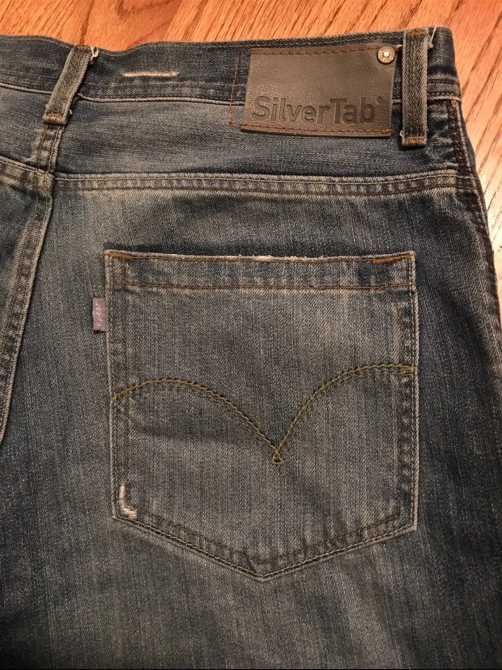 Levis Silvertab Men's Denim black Jeans size 33 x 30 S12
